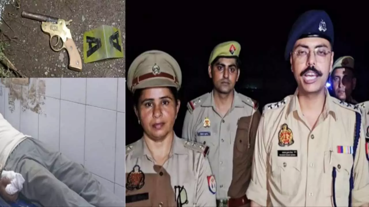 Bulandshahr News: गुलावठी में पुलिस मुठभेड़, मेरठ का वकील अल्वी हुआ लंगड़ा, आमिर भी गिरफ्तार