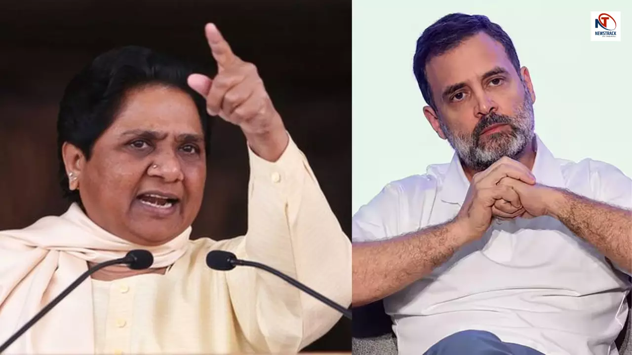 Mayawati And Rahul Gandhi