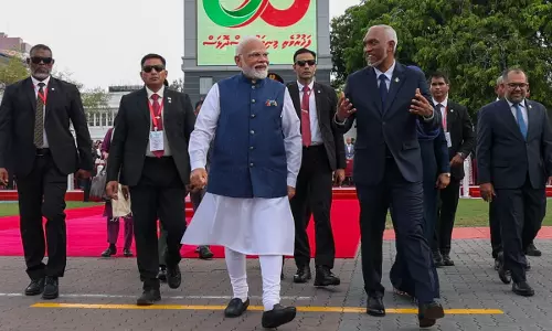 PM Modi during Maldives Visit