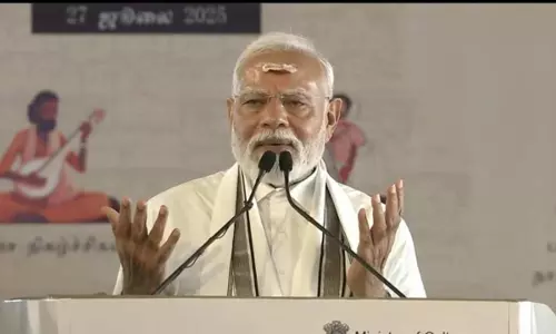 PM Modi Speech begins in Tamil Nadu: तमिलनाडु की धरती पर पीएम मोदी का शिवभक्त अवतार! "ॐ नमः शिवाय सुनते ही खड़े हो जाते हैं रोंगटे"