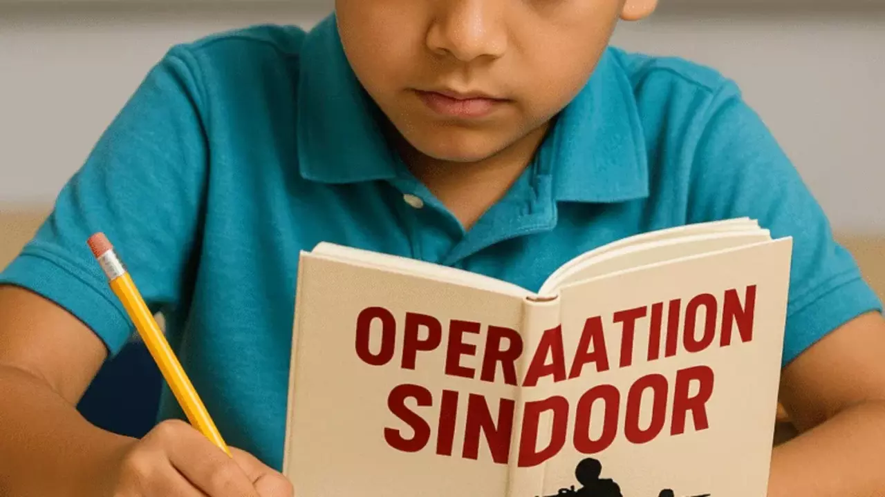 Operation Sindoor in NCERT books