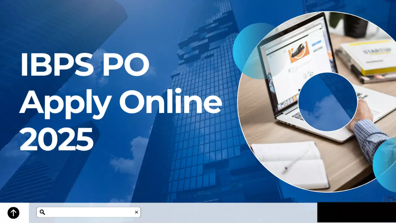 IBPS PO Recruitment 2025 last date Apply Online