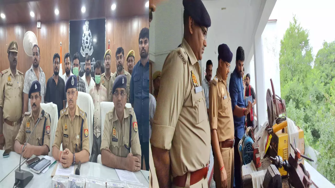 Shravasti News: अवैध हथियार फैक्ट्री का भंडाफोड़, भारी मात्रा में असलहे और उपकरण बरामद