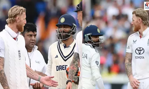 Ben Stokes got furious Jadeja gave such reply England captain got furious watch viral video