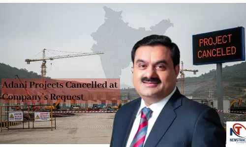 Adani Projects Cancelled at Companys Request