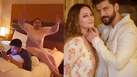 Huma Qureshi Sonakshi Sinha Husband Zaheer Iqbal Viral Video