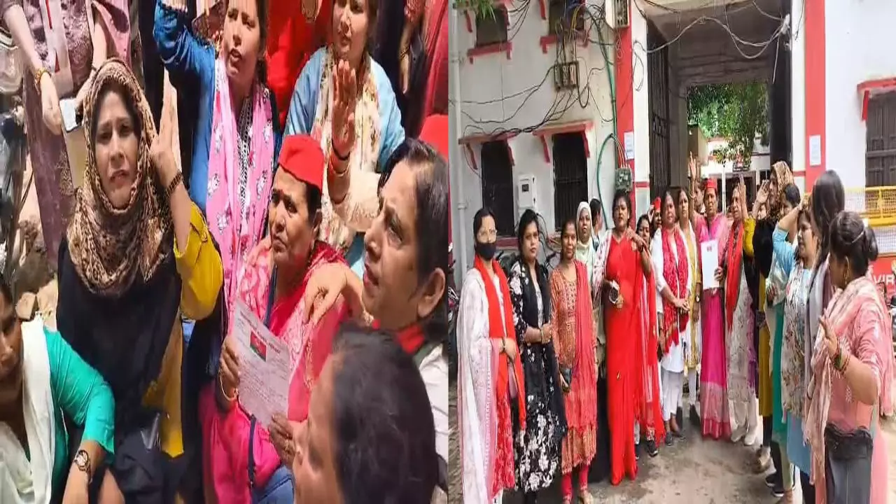 Lucknow News: डिम्पल यादव Vs साजिद रशीदी! मौलाना को गिरफ्तार करो...  के नारे लगाकर थाने पहुंची सपा महिला सभा, ADCP को सौंपा ज्ञापन