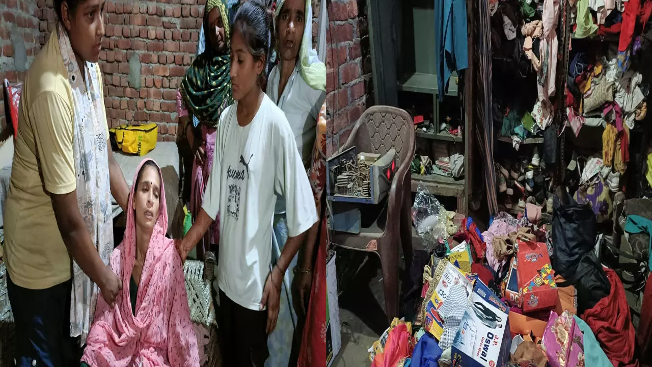Hapur News: हापुड़ में दिनदहाड़े लूट: महिला को तमंचा दिखाकर 3 लाख की लूट, खाकी पर उठे सवाल