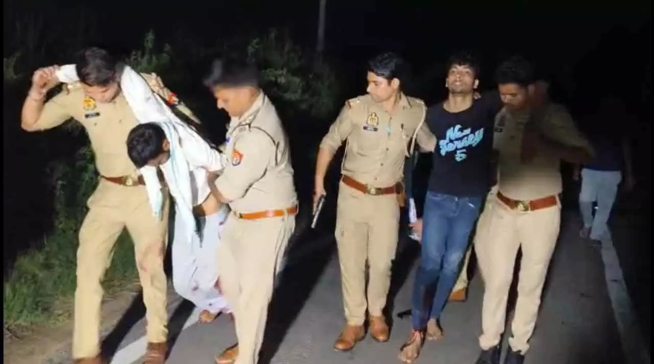 Meerut News: सुनील हत्याकांड में बड़ी कामयाबी: मवाना में मुठभेड़ के बाद दो इनामी बदमाश घायल हालत में दबोचे