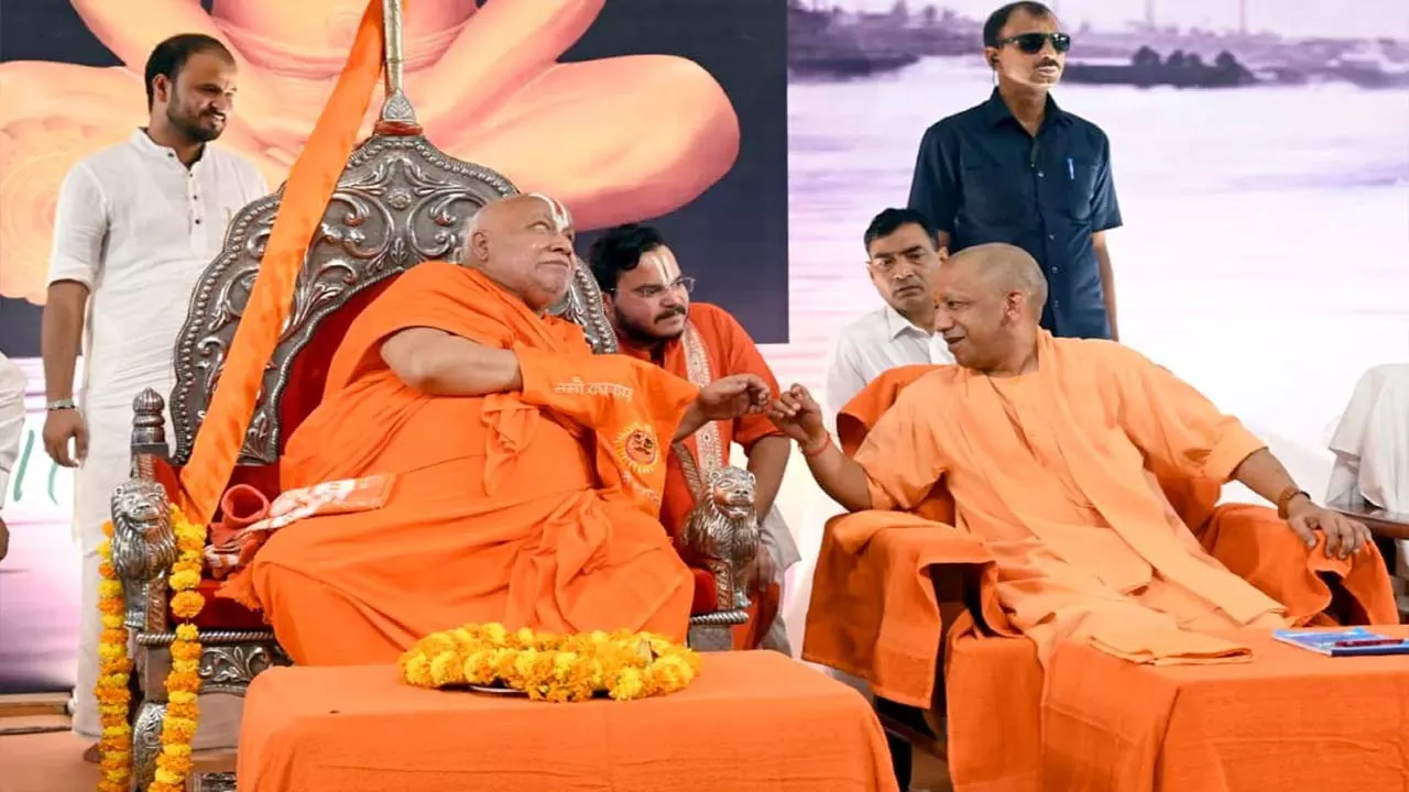 CM Yogi announces construction of riverfront at Tulsi Janmasthali