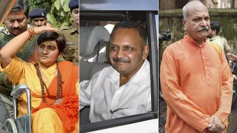 हिंदू आतंकवाद का प्रोपेगेंडा फेल, NIA कोर्ट के फैसले ने कांग्रेस के झूठे नैरेटिव की खोली पोल हिंदू आतंकवाद का प्रोपेगेंडा फेल, NIA कोर्ट के फैसले ने कांग्रेस के झूठे नैरेटिव की खोली पोल
