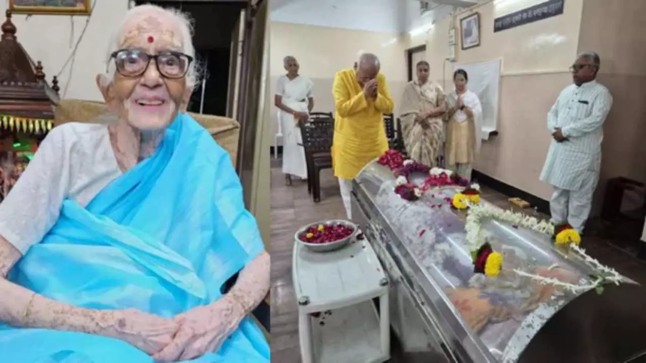 Doctor Ji Rss Pramila Tai Medhe Ji Passed Away | Lioness of the Sangh | Pramila Tai ...