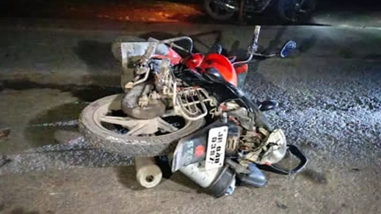 One fatality in head-on collision of bikes, one serious