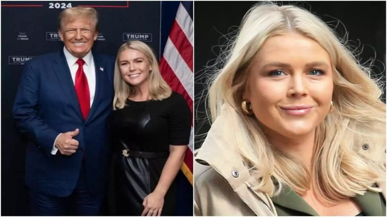 Donald Trump Press Secretary: वो होंठ जिस तरह वो हिलते हैं...जैसे मशीनगन! प्रेस सेक्रेटरी पर ट्रंप की फिसली जुबान, अजीब तारीफ से मचा बवाल