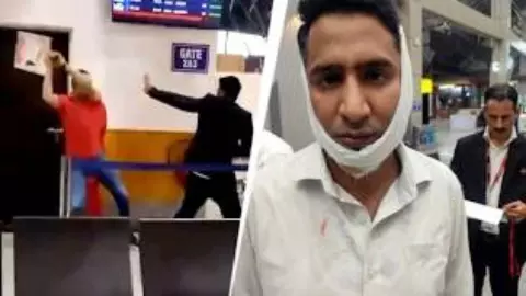 SpiceJet Airline Staff Beaten: स्पाइसजेट में तांडव!सेना के अफसर ने चार स्टाफ को किया लहूलुहान , एयरलाइन बोली- रीढ़ की हड्डी तक तोड़ दी, देखें वीडियो