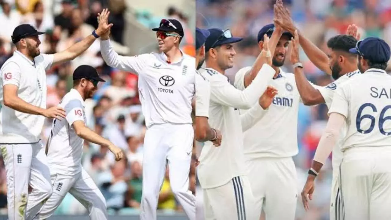 Ind vs Eng Oval Test: बस कुछ गेंदों का खेल बाकी! टीम इंडिया करेगी इतिहास या छिन जाएगा मैच? जानें पूरा हाल