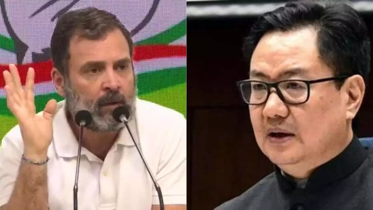 Rahul Gandhi Case: सुप्रीम राहुल बाबा! तो अब सुप्रीम कोर्ट की ही नहीं सुनेंगे... राहुल गांधी पर किरेन रिजिजू का बड़ा प्रश्नचिन्ह