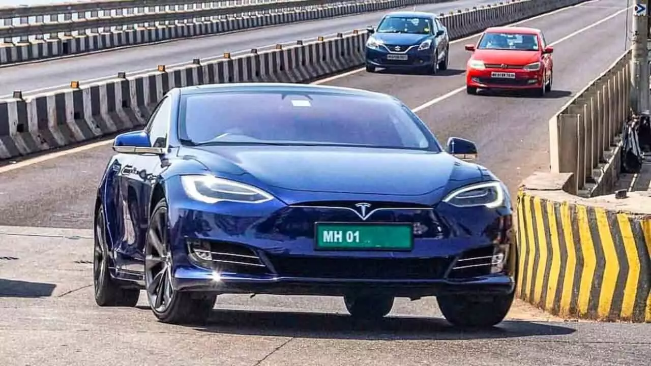 Tesla New Showroom Delhi