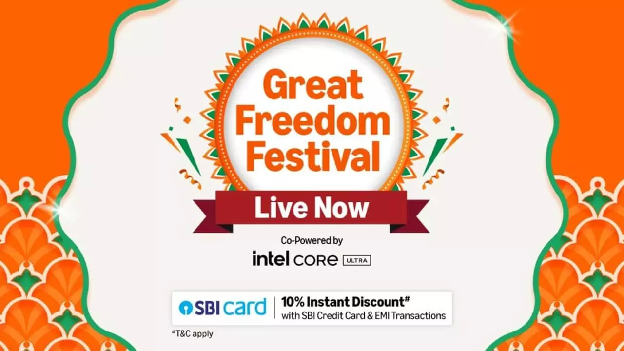 Amazon Great Freedom Festival Sale Offer