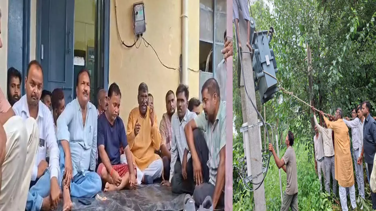 Sitapur News: मंत्री सुरेश राही का फूटा गुस्सा,खुद ट्रांसफार्मर लेकर पहुंचे पावर हाउस