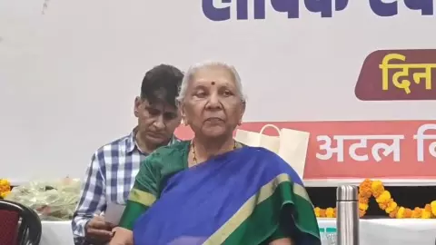 Basti News: राज्यपाल आनंदीबेन पटेल का बस्ती दौरा: आंगनबाड़ी केंद्रों में सुधार और स्वदेशी उत्पादों को बढ़ावा देने पर दिया जोर Basti News: राज्यपाल आनंदीबेन पटेल का बस्ती दौरा: आंगनबाड़ी केंद्रों में सुधार और स्वदेशी उत्पादों को बढ़ावा देने पर दिया जोर