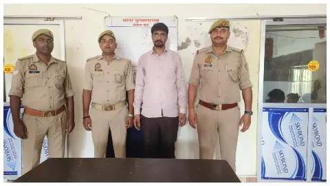 Chandauli News: ठेकेदार से लाखों की रंगदारी मांगने वाला डब्लू सिंह गिरफ्तार