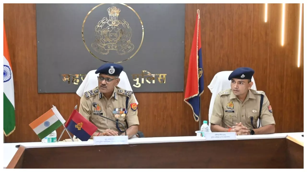 Maharajganj News: बड़े अपराधियों पर कसता शिकंजा, तस्करी पर रहेगी पैनी नजर: एडीजी अशोक मुथा जैन