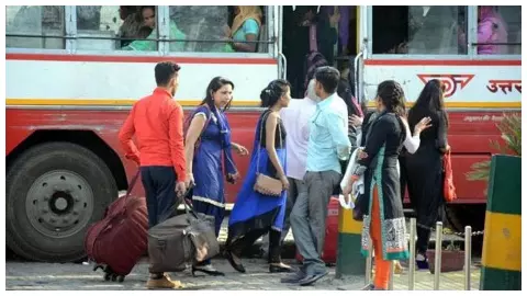 UP News: रक्षाबंधन पर्व पर माताओं-बहनों को मुफ्त यात्रा की सौगात ! कितनी बसे होंगी ऑन रोड, चालक-परिचालकों को मिलेगा प्रोत्साहन UP News: रक्षाबंधन पर्व पर माताओं-बहनों को मुफ्त यात्रा की सौगात ! कितनी बसे होंगी ऑन रोड, चालक-परिचालकों को मिलेगा प्रोत्साहन