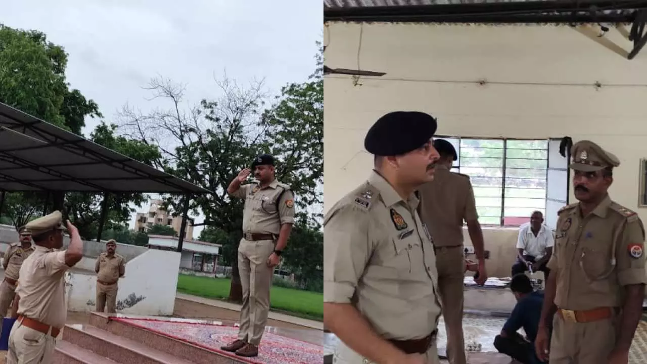 Banda News: SP ने रिक्रूटों को दिए टिप्स, बोले- बाडी फिटनेस के साथ मेंटल हेल्थ पर भी फोकस जरूरी