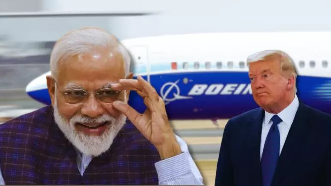ट्रंप के टैरिफ वॉर पर भारत का बड़ा एक्शन, भारत ने ₹30000 करोड़ की बोइंग जेट डील पर लगाई रोक