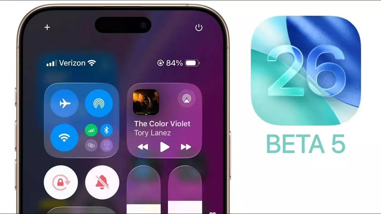 iOS 26 Beta 5 Update For Iphone