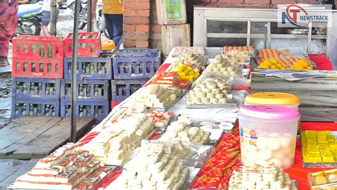 Hundreds of Kuntal adulterated sweets openly sold on Raksha Bandhan