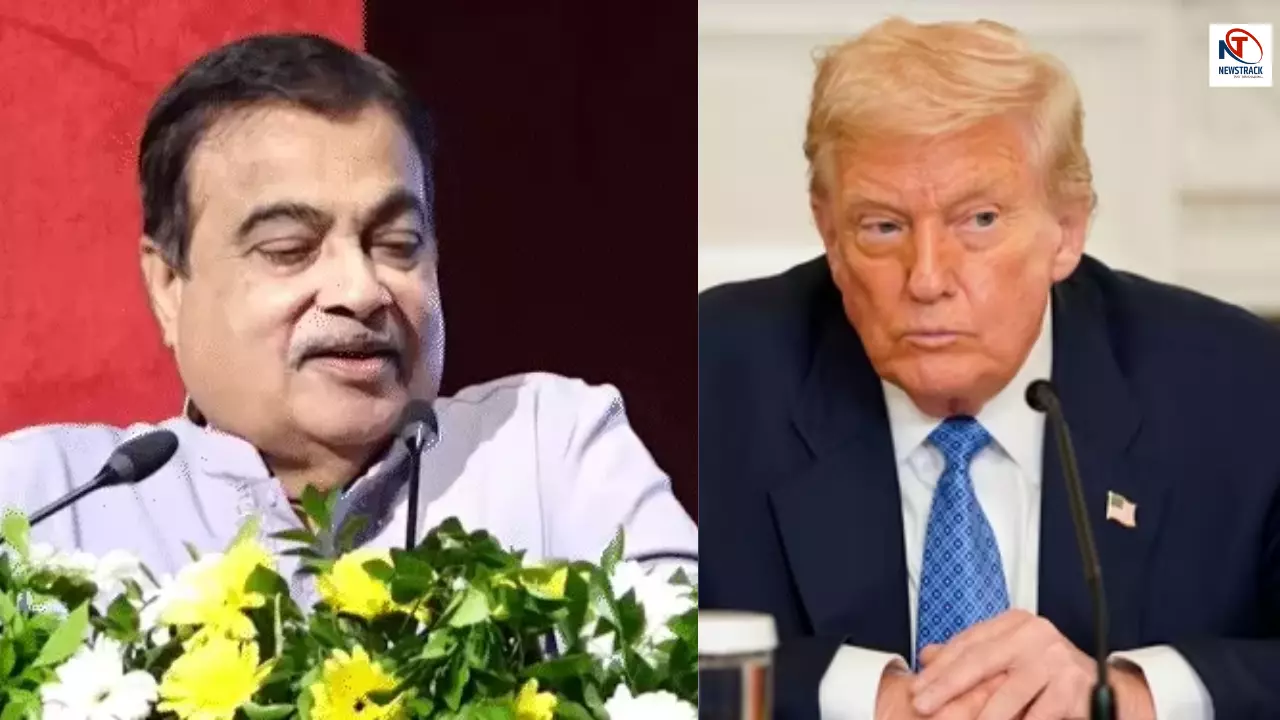 Nitin Gadkari and Donald Trump Nitin Gadkari and Donald Trump
