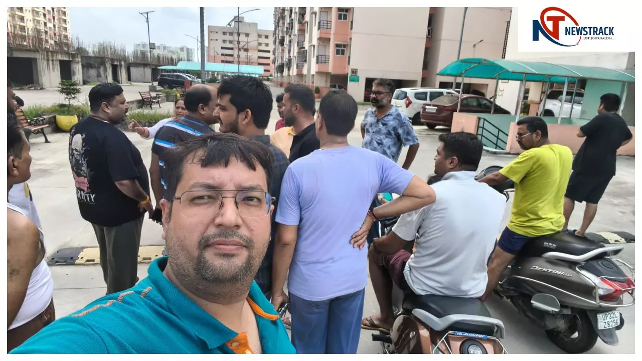 सरयू एन्क्लेव के निवासी 10 दिनों से पानी के लिए रहे तरस
