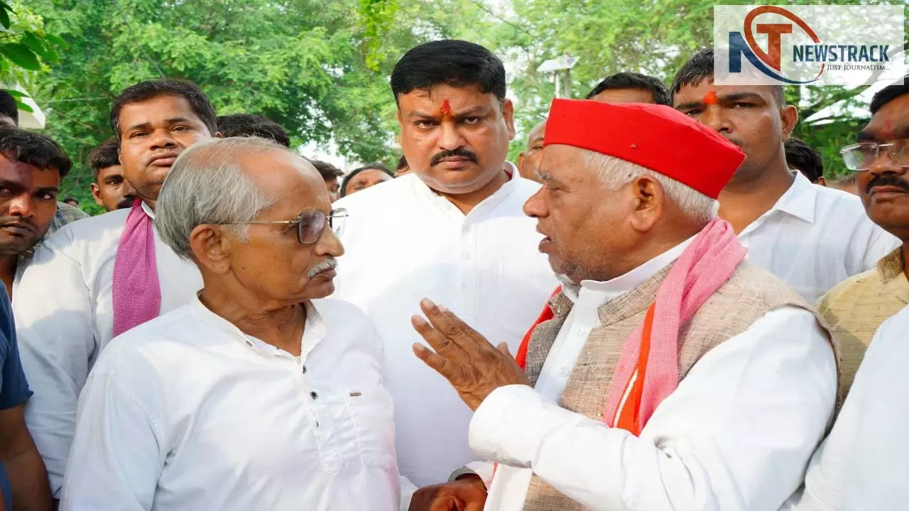 MP Avdhesh Prasad met victims in Gaddopur village and said that not a single brick will fall from the house