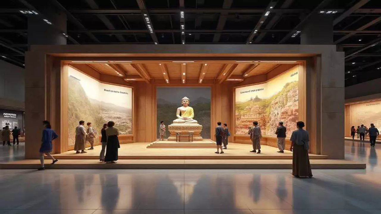 UP ने दिखाई बुसान बुद्धिज्म एक्सपो में बौद्ध विरासत की भव्य झलक: कोरिया से हजारों पर्यटक आने की संभावना UP ने दिखाई बुसान बुद्धिज्म एक्सपो में बौद्ध विरासत की भव्य झलक: कोरिया से हजारों पर्यटक आने की संभावना