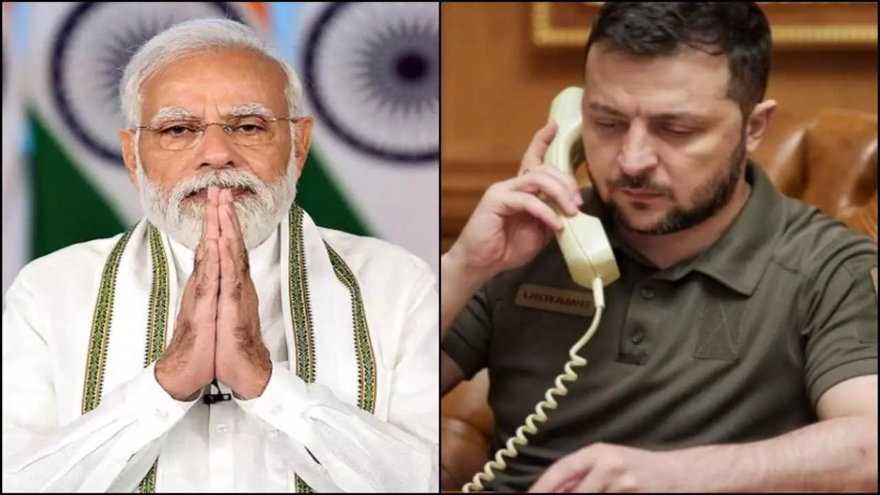 रूस-यूक्रेन जंग में भारत ने कसा शिकंजा! PM मोदी की जेलेंस्की से फ़ोन पर की बात