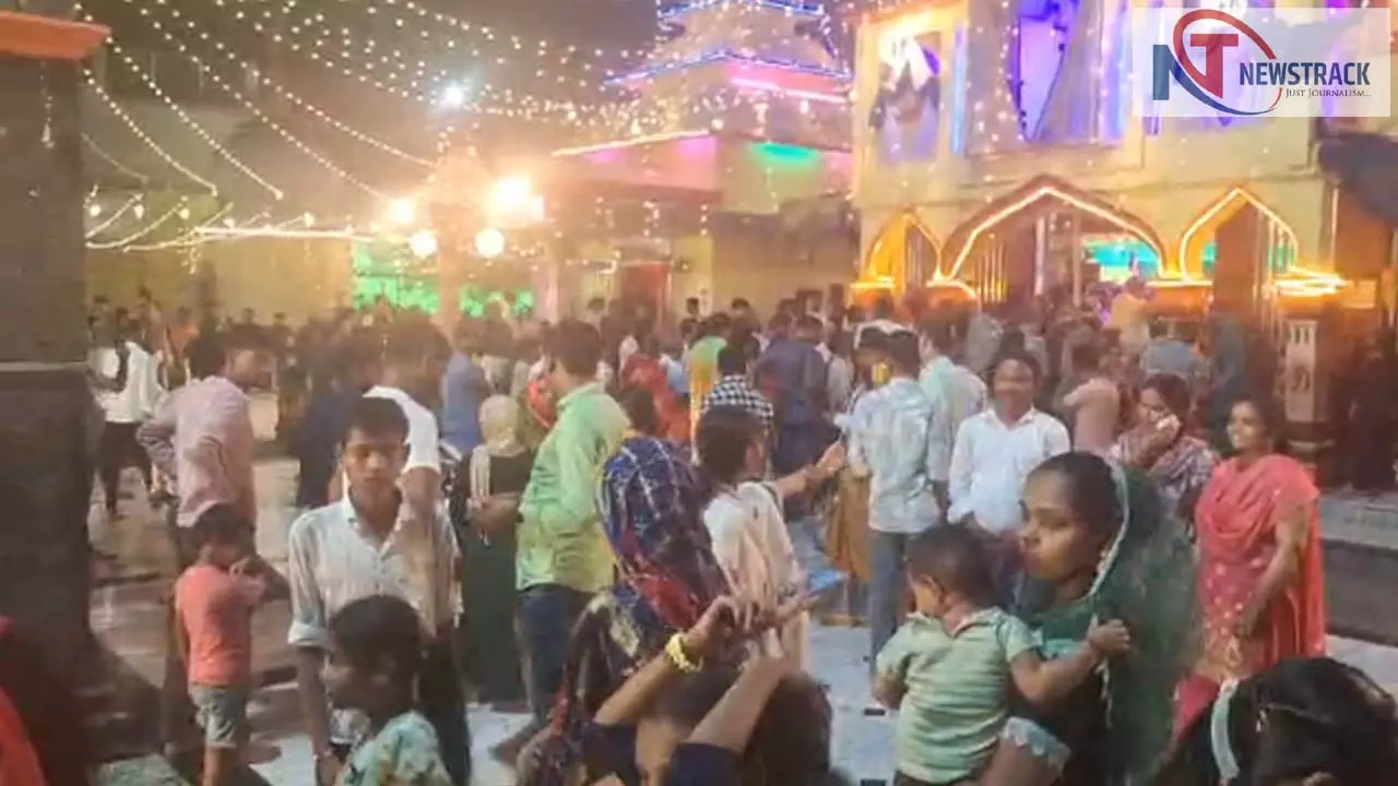 Two-day grand jhankee and divine shringar held at Siddha Peeth Baba Gaurishankar Temple