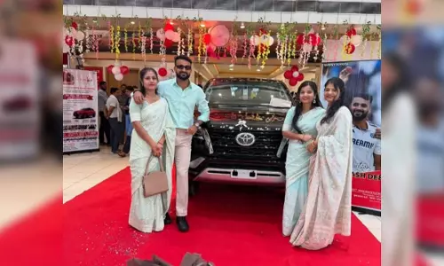 Cricketer Akashdeep bought Fortuner in Lucknow