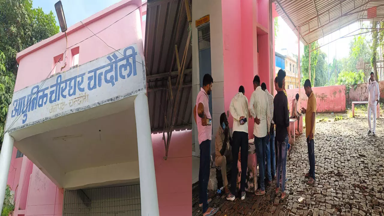 Chandauli News: सेल टैक्स के चेकिंग के दौरान आउटसाइडर की मौत, विभाग पर परिजनों ने लगाया हत्या का आरोप