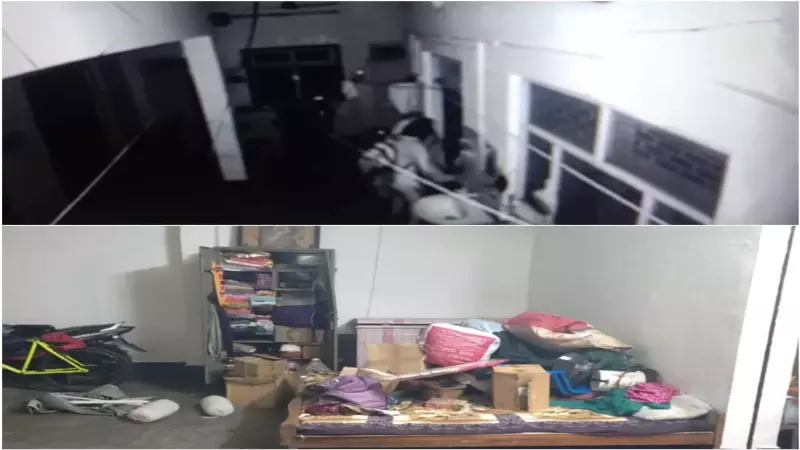 Firozabad News: बंद मकान का ताला तोड़कर चोरों ने की चोरी, घटना सीसीटीवी कैमरे में कैद