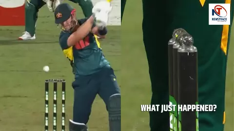 SA vs AUS 2nd T20: टी20 मैच में हुआ चमत्कारी पल, स्टंप पर लगी गेंद, गिल्लियां नहीं गिरी! Video