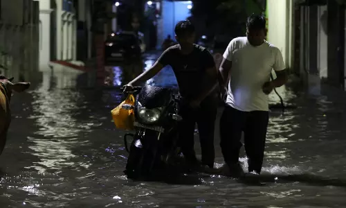 Waterlogging in Lucknow Municipal Corporation