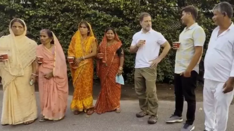 मृत लोगों से मिले राहुल गांधी, चाय पार्टी की पोस्ट वायरल, X पर इन्हें धन्यवाद देकर मचाया हड़कंप