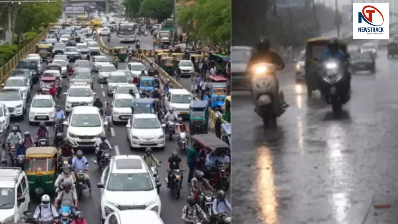 नोएडा और गुरुग्राम में भारी बारिश से सड़कों पर जलभराव और जाम, दिल्ली-NCR में ट्रैफिक और मेट्रो पर असर, जानें पूरी रिपोर्ट!