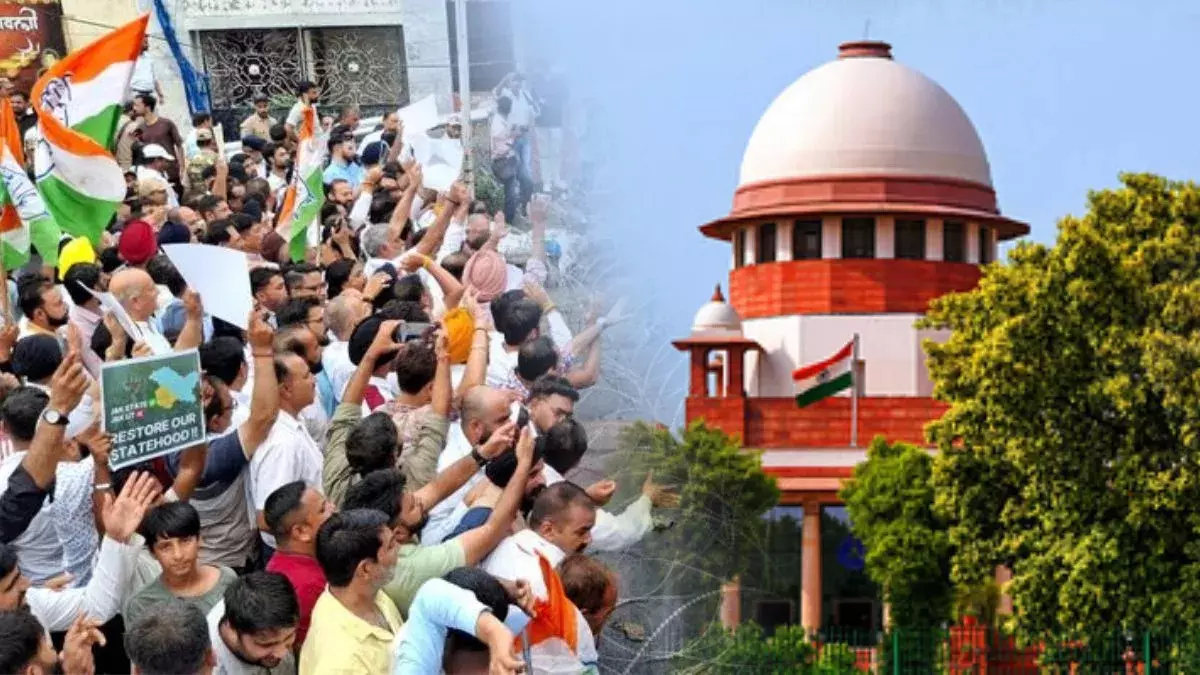 Jammu Kashmir statehood demand Jammu Kashmir statehood demand