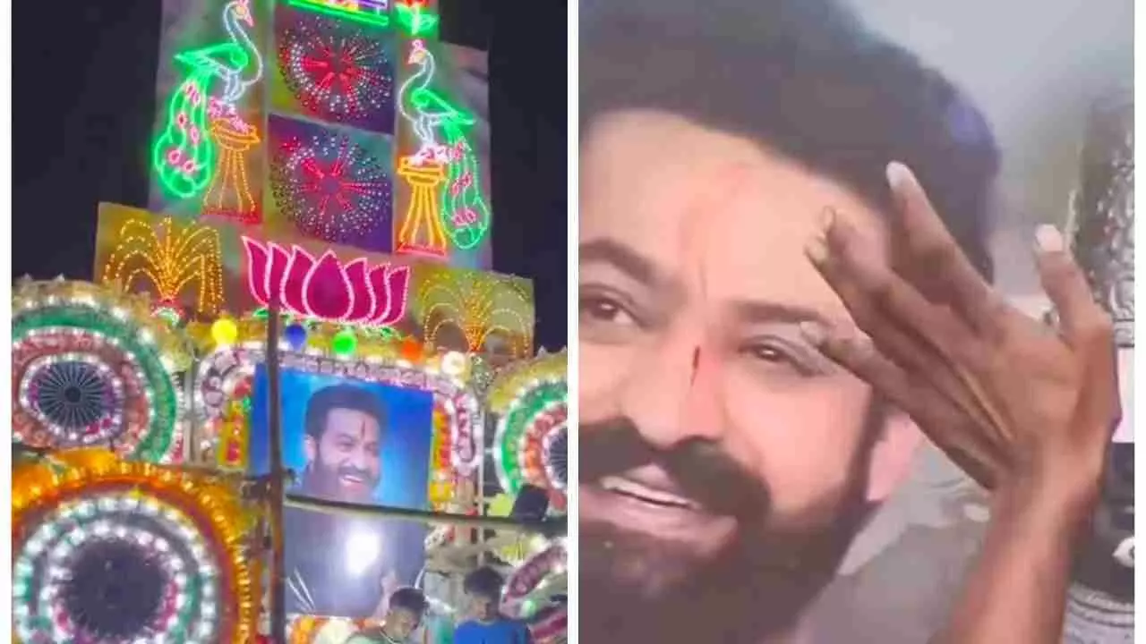 Jr NTR Fans Craze For War 2 Jr NTR Fans Craze For War 2