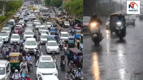 नोएडा और गुरुग्राम में भारी बारिश से सड़कों पर जलभराव और जाम, दिल्ली-NCR में ट्रैफिक और मेट्रो पर असर, जानें पूरी रिपोर्ट!