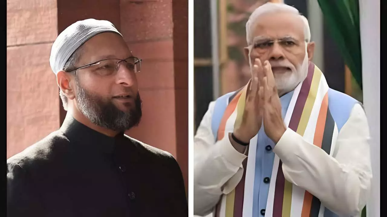 लाल किले से PM ने की RSS की तारीफ, ओवैसी को लगी मिर्ची! बोले- यह स्वतंत्रता संग्राम का अपमान