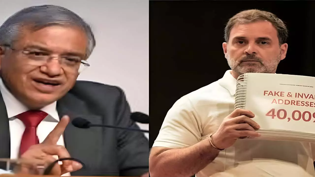 EC ने राहुल गांधी को जमकर लगाई फटकार! CEC ने वोट चोरी पर भी दिया करारा जवाब